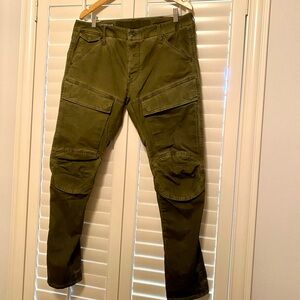 G-Star Raw Air Defence 5620 3D Slim Stretch Cargo Trousers Size W35 L32
